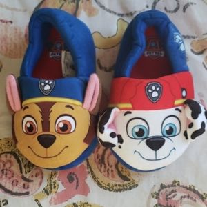 Paw Patrol Slippers Toddler Size 7/8